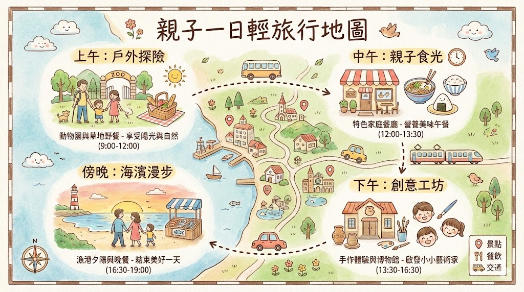 淡水一日遊攻略圖