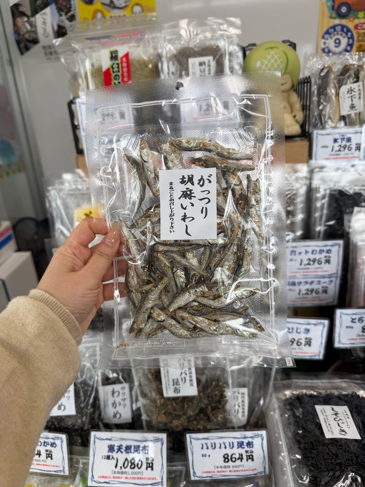 小魚乾干貝乾貨