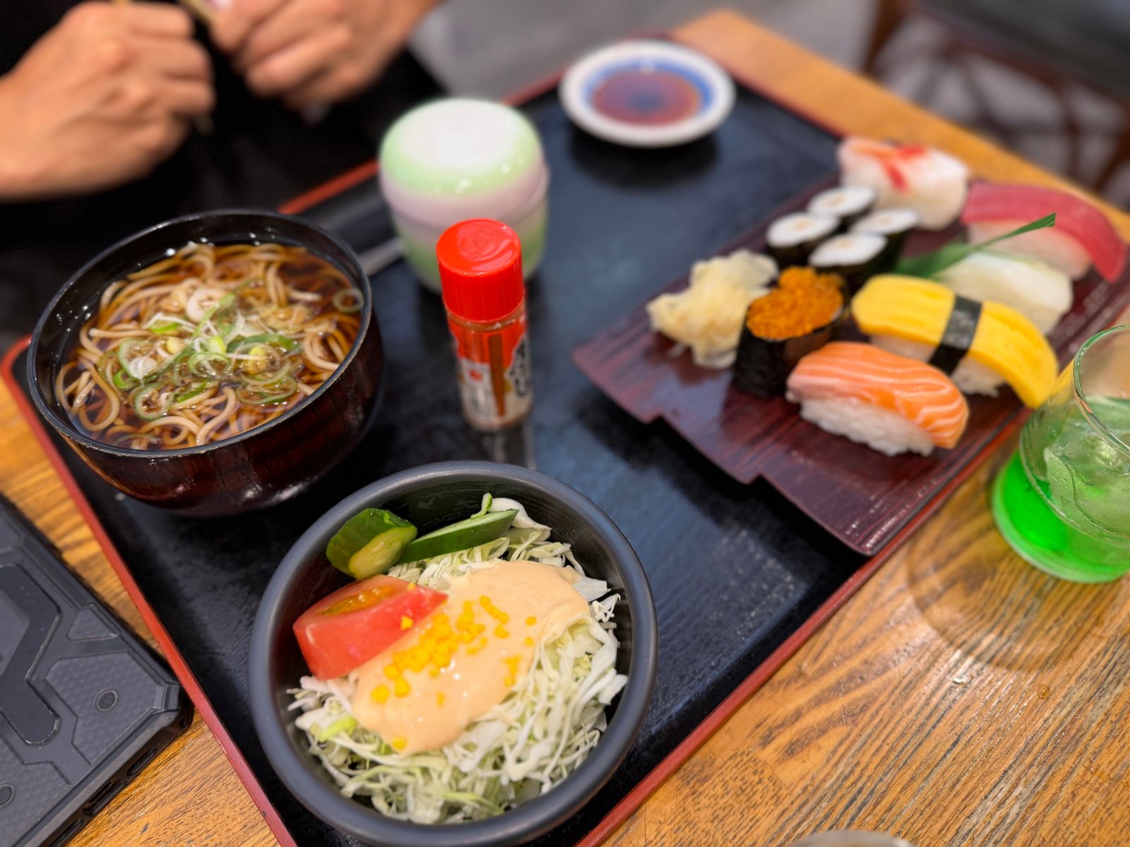 壽司蕎麥麵套餐