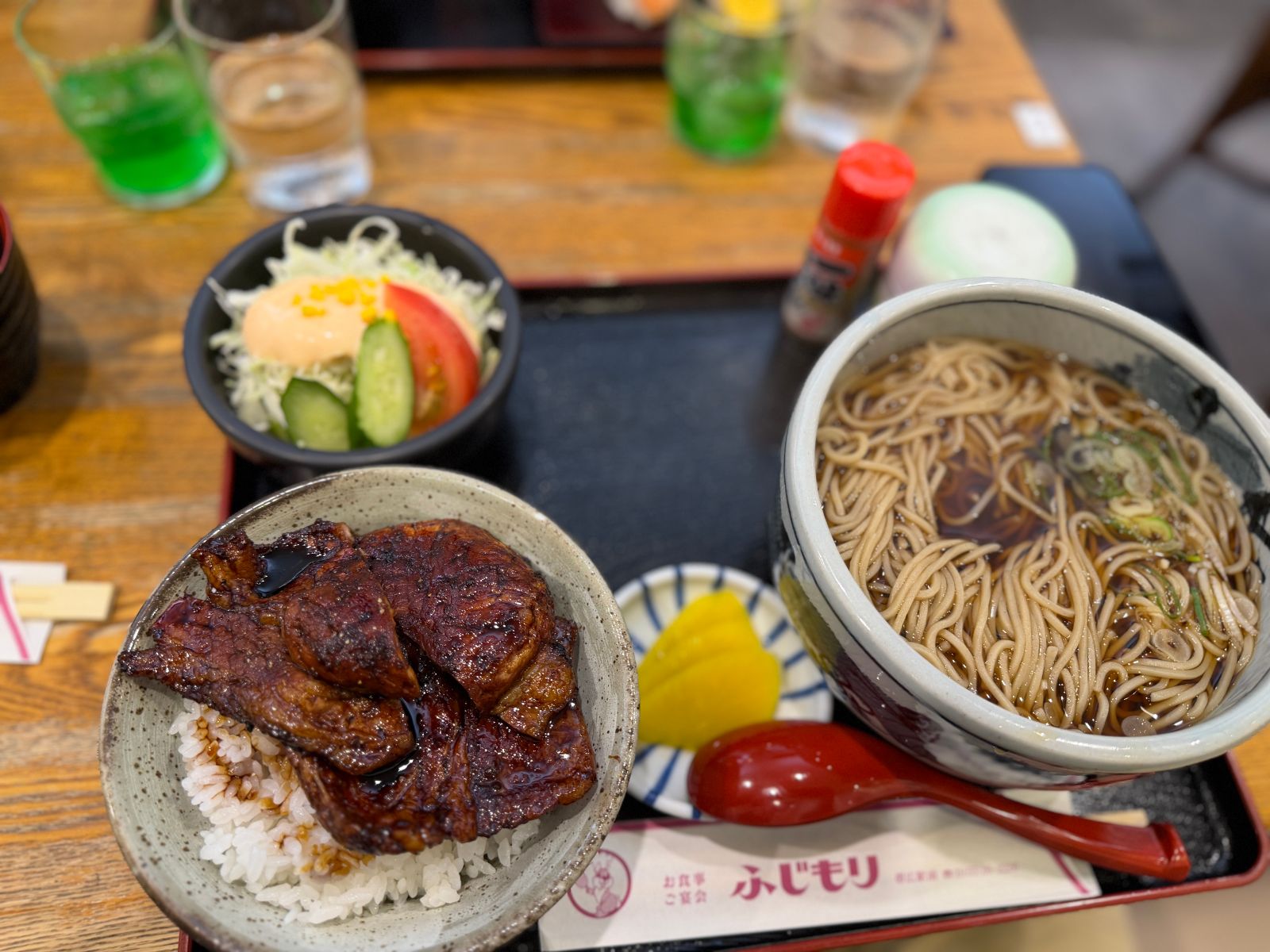 天婦羅天丼套餐