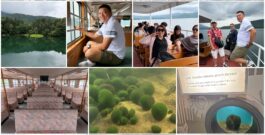 北海道阿寒湖｜阿寒湖アイヌコタン愛努村散策＋毬藻遊覽船：85分鐘湖上一圈，登島看馬林藻的一生