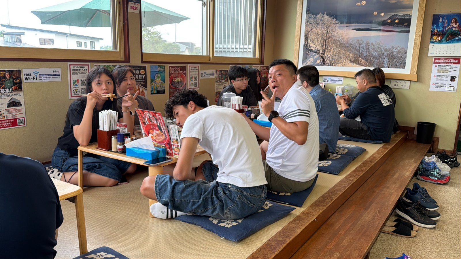 弟子屈拉麵總本店 店內用餐