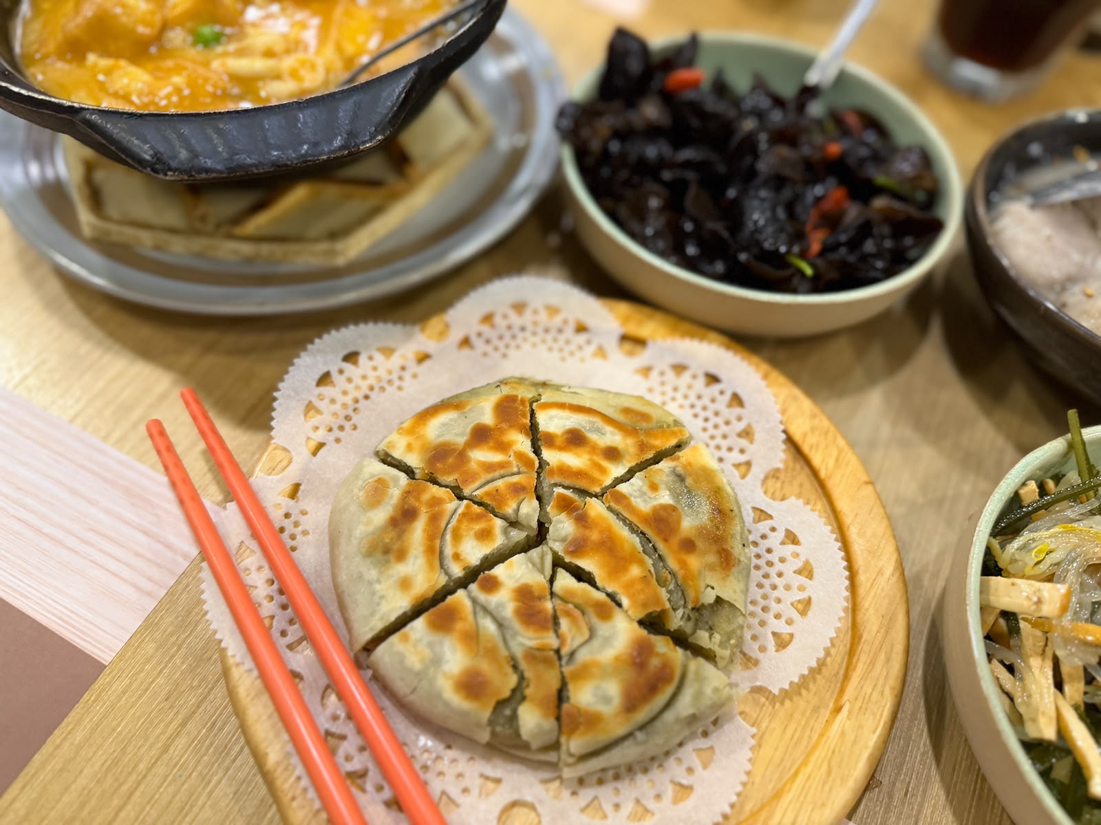 香煎蔬菜鍋餅