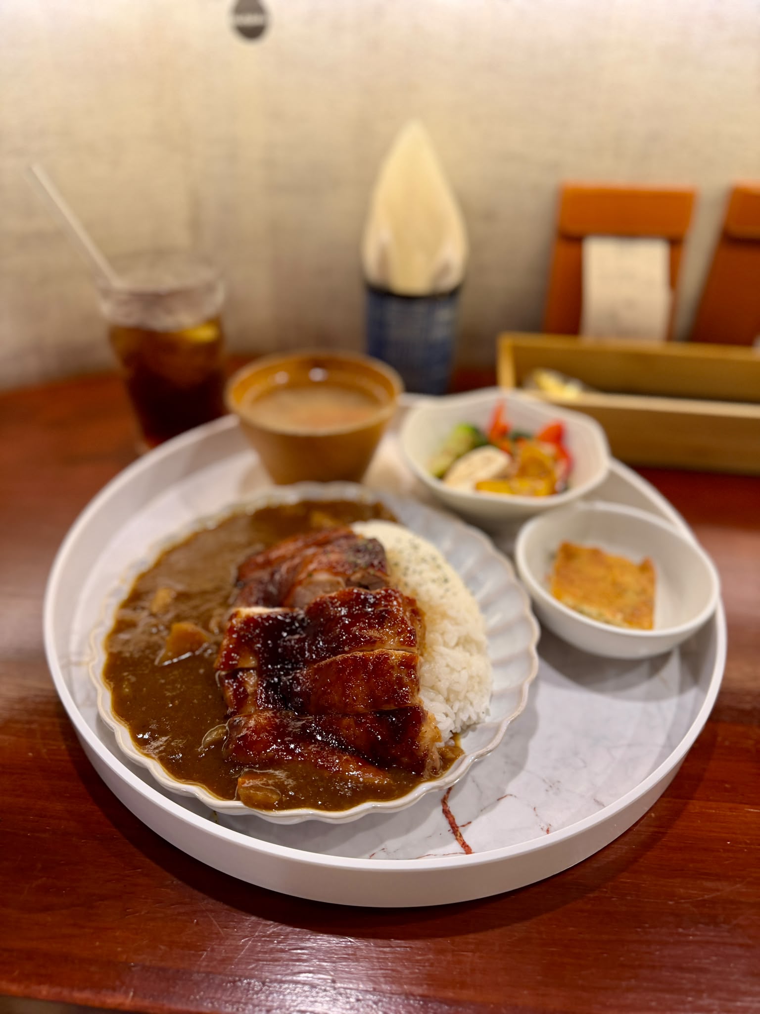 照燒雞腿咖喱飯