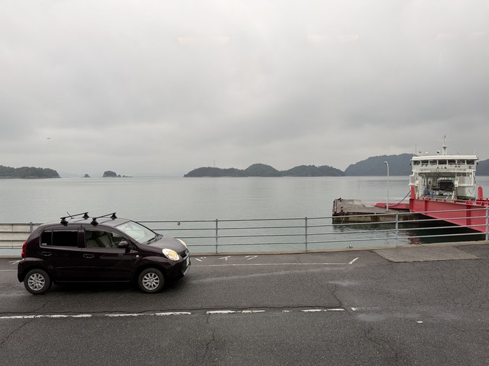 港口邊的風景,今天的騎程在這裡告一段落