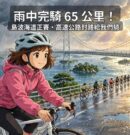 雨中完騎 65 公里!島波海道正賽:高速公路封路給我們騎,從今治一路騎進尾道